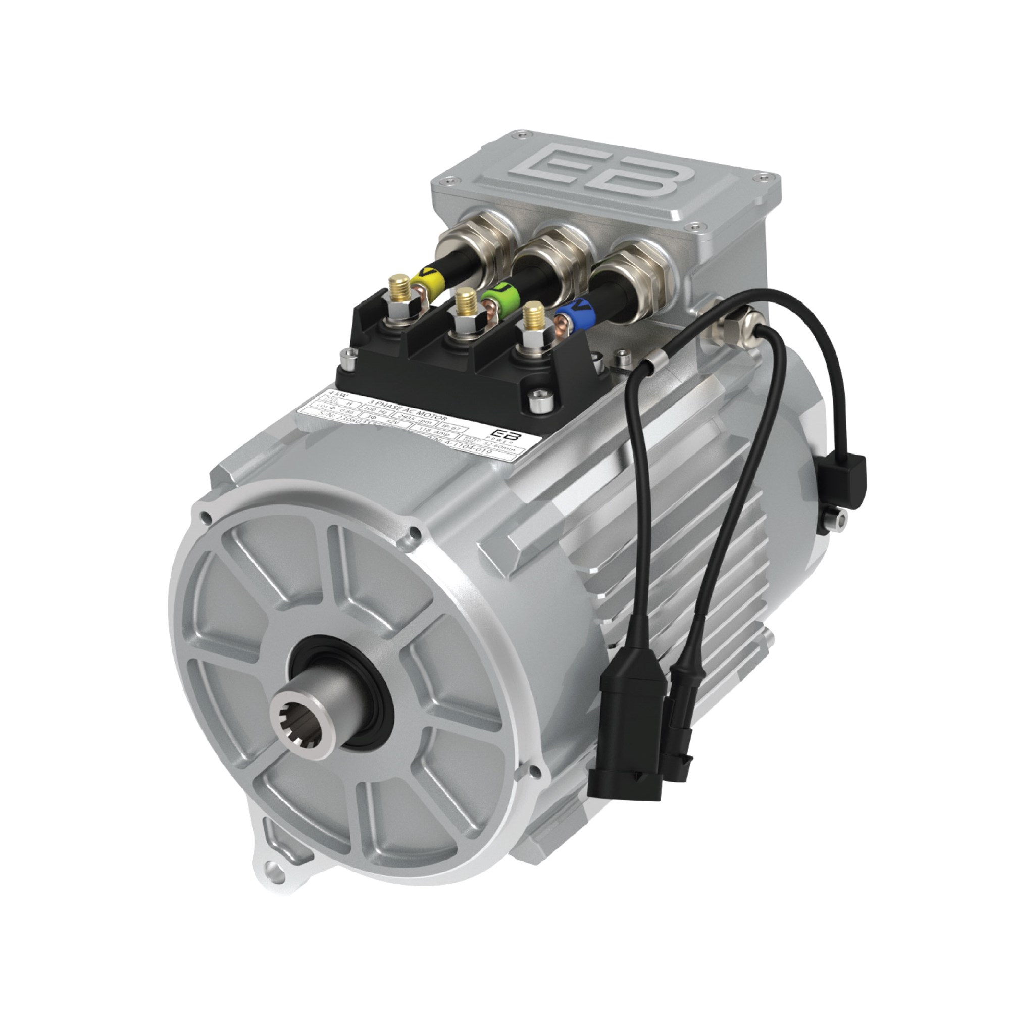 Eco Battery 4kW 10 Spline Motor