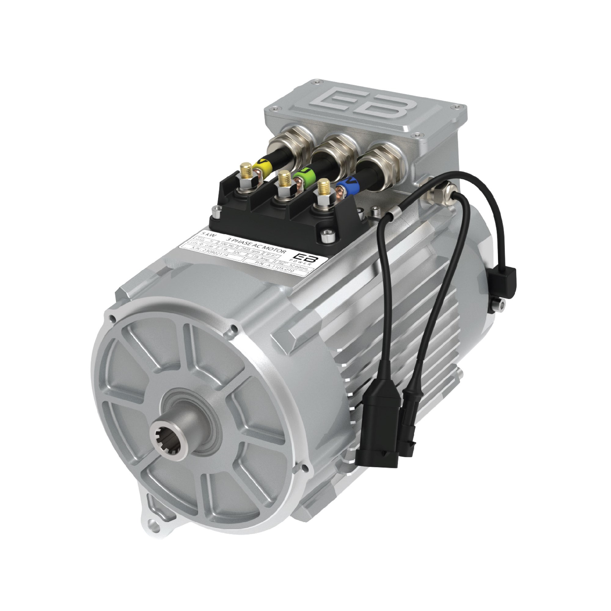 Eco Battery 5kW 10 Spline Motor