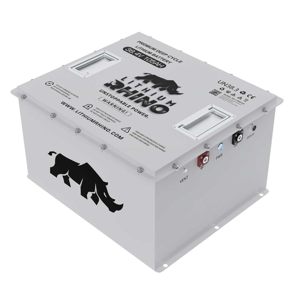 Lithium Rhino 36V 105AH Lithium LiFePO4 Battery