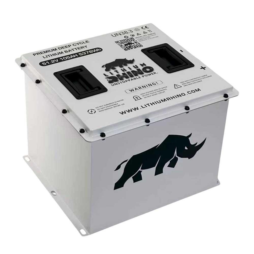 Lithium Rhino 48V 105AH CUBE Lithium LiFePO4 Battery