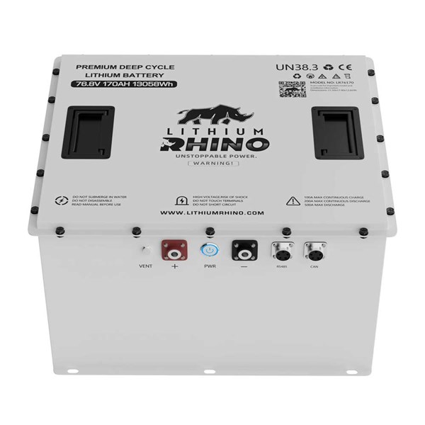 Lithium Rhino 76V 170AH Lithium LiFePO4 Battery