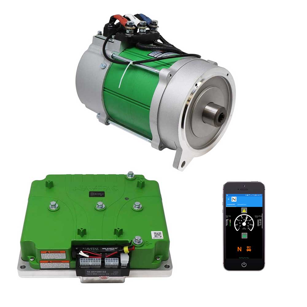 Navitas TAC3 CAN-Enabled DC to AC Conversion Kit with Motor